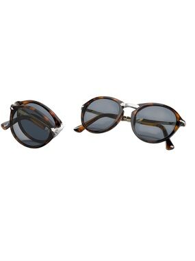 PERSOL PO3274S 108/56 Sunglasses Men's Caffe Light Blue 50-20-145 Designer